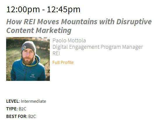 How REI Moves Mountains with Disruptive Content Marketing