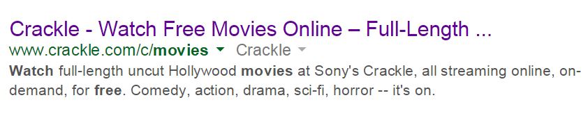 Full SEO Title Tag: Cracked - Watch Free Movies Online - Full-Length Streaming Movies"