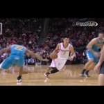 Video: Jeremy Lin no look pass to Greg Smith for Slam