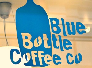 Where was the first blue bottle?