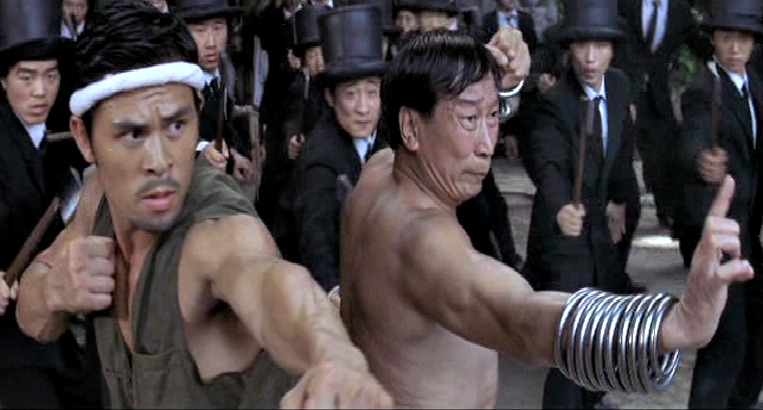 Kung Fu Hustle: The scene when Coolie, Tailor, and Baker defeat the Axe Gang