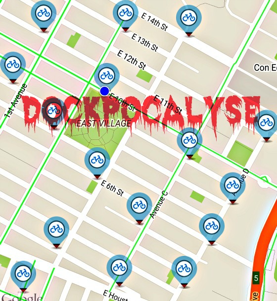 “Dockpocalypse” hits Citi Bike stations in East Village, Alphabet City